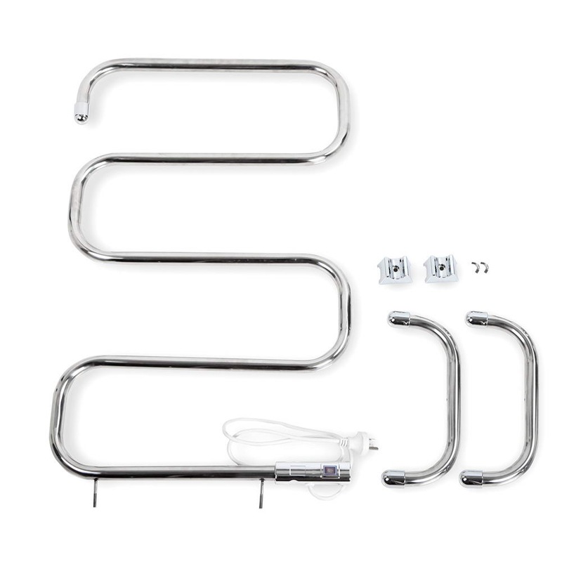 Buy Devanti Electric Heated Towel Rail Rack Rails Freestanding 5 Bars