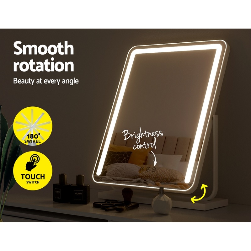 Buy Embellir Makeup Mirror Hollywood Vanity Mirrors with Led Light
