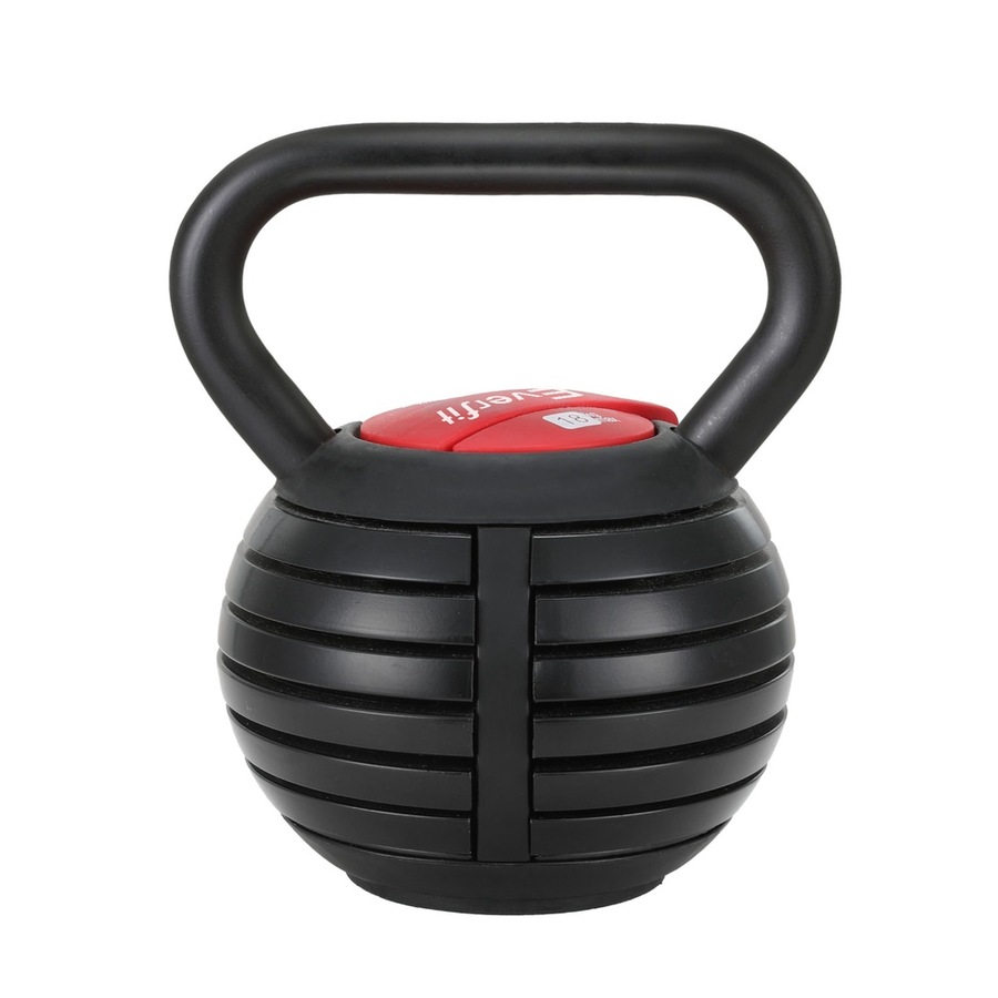 18kg Everfit Adjustable Kettlebell Set Portable Kettle Bell Weight Dumbbells 10lbs 40lbs