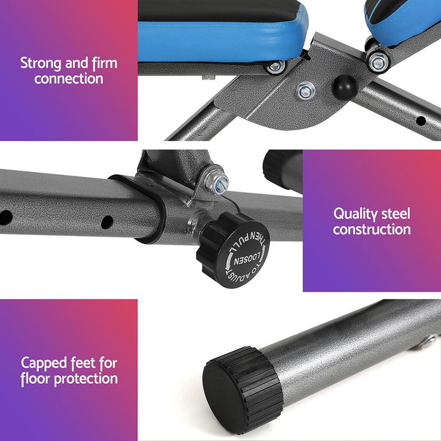 330 kg Capacity Weight Bench Everfit Adjustable FID Bench Press Home Gym