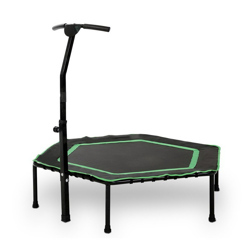 Buy Everfit 48" Mini Trampoline Rebounder Handrail Fitness Exercise