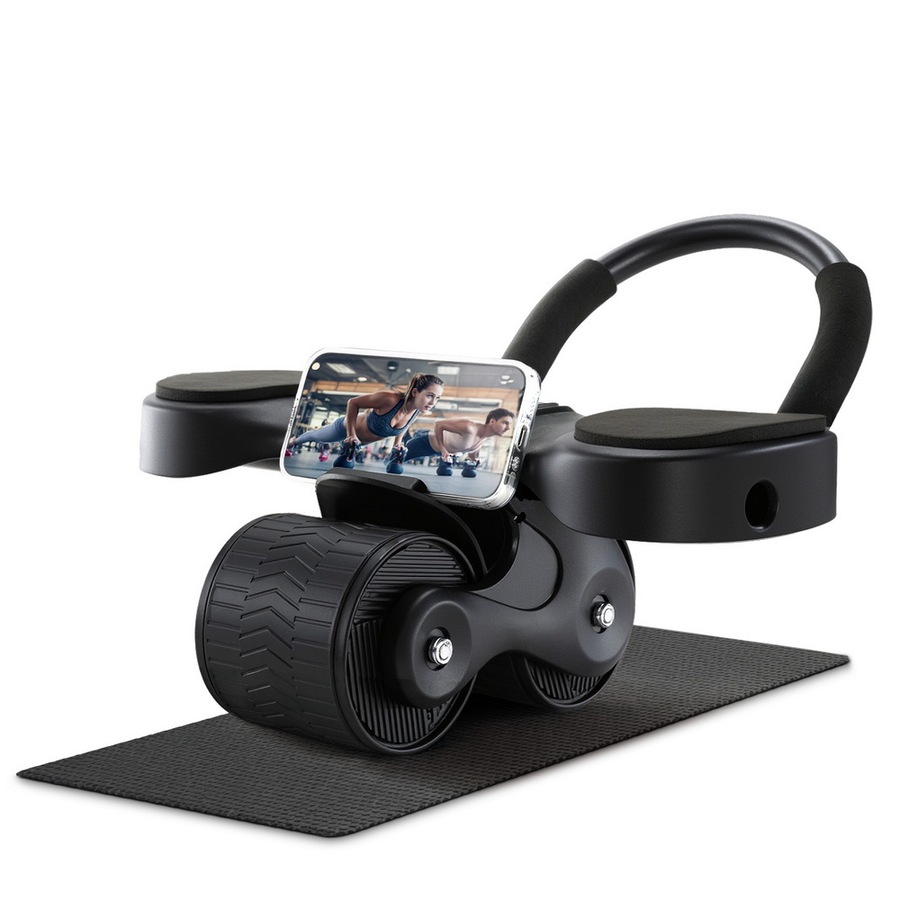 Abdominal Exercise Wheel Everfit Ab Roller Automatic Rebound Home Gym Workout