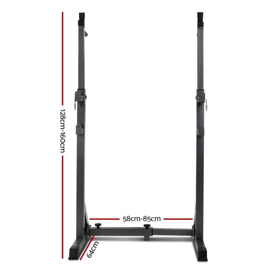 300 kg Everfit Weight Bench Adjustable Squat Rack Home Gym Equipment