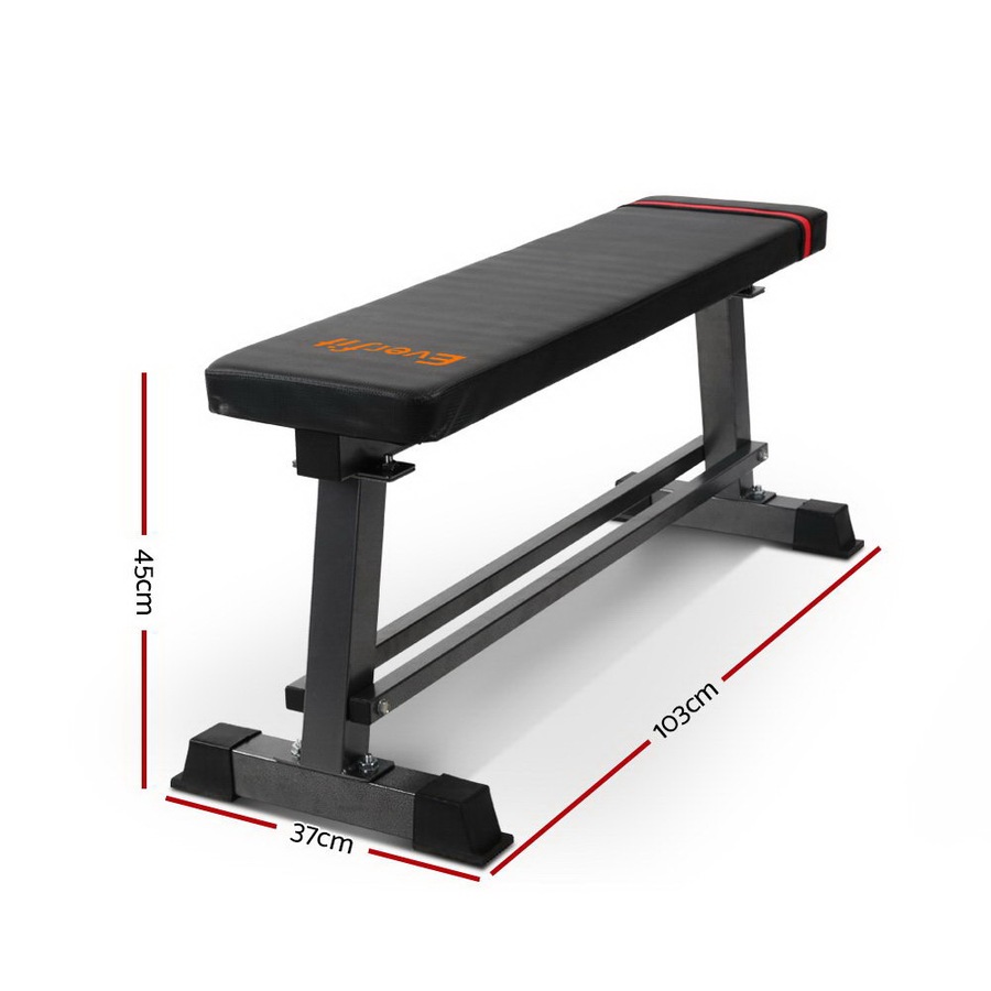 300 kg Capacity Everfit Weight Bench Flat Bench Press Home Gym Equipment