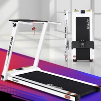 42cm Belt Everfit Electric Treadmill Home Gym Fitness Foldable White