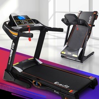 48cm Belt Everfit Electric Treadmill Auto Incline Home Gym Fitness