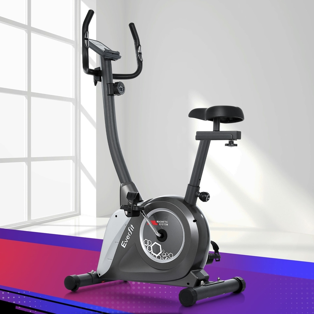 Everfit Magnetic Exercise Bike Upright Fitness Home Gym Cardio Australia