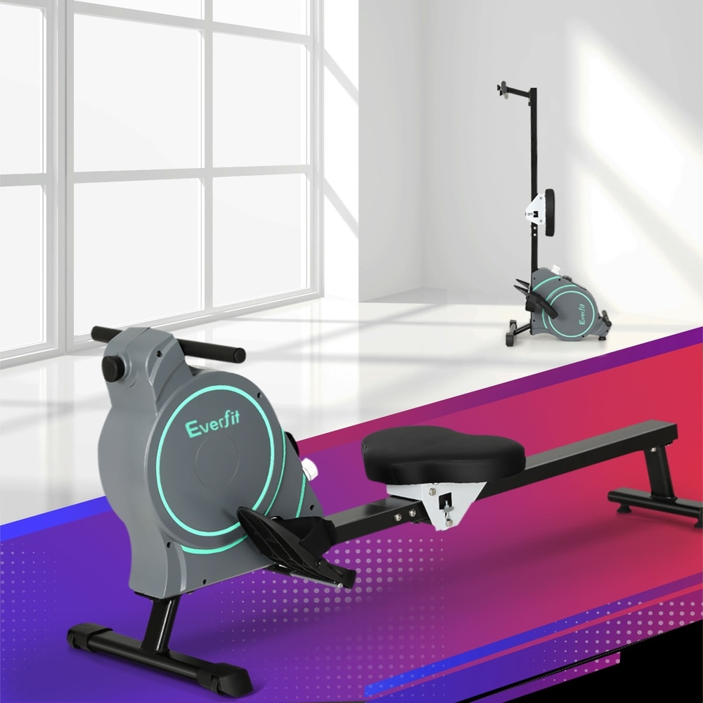 Everfit Rowing Machine 16 Levels Magnetic Rower Cardio with APP Australia