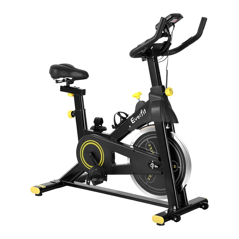 Everfit black discount spin exercise bike