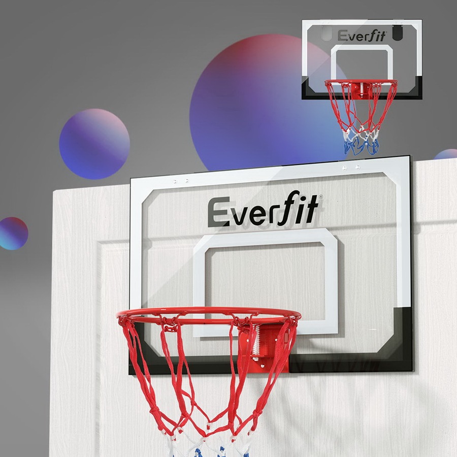 Buy 45x30cm Everfit Kids Mini Basketball Hoop Backboard Door Wall ...