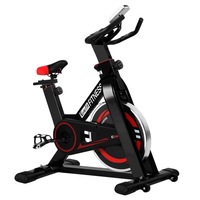 everfit black spin exercise bike