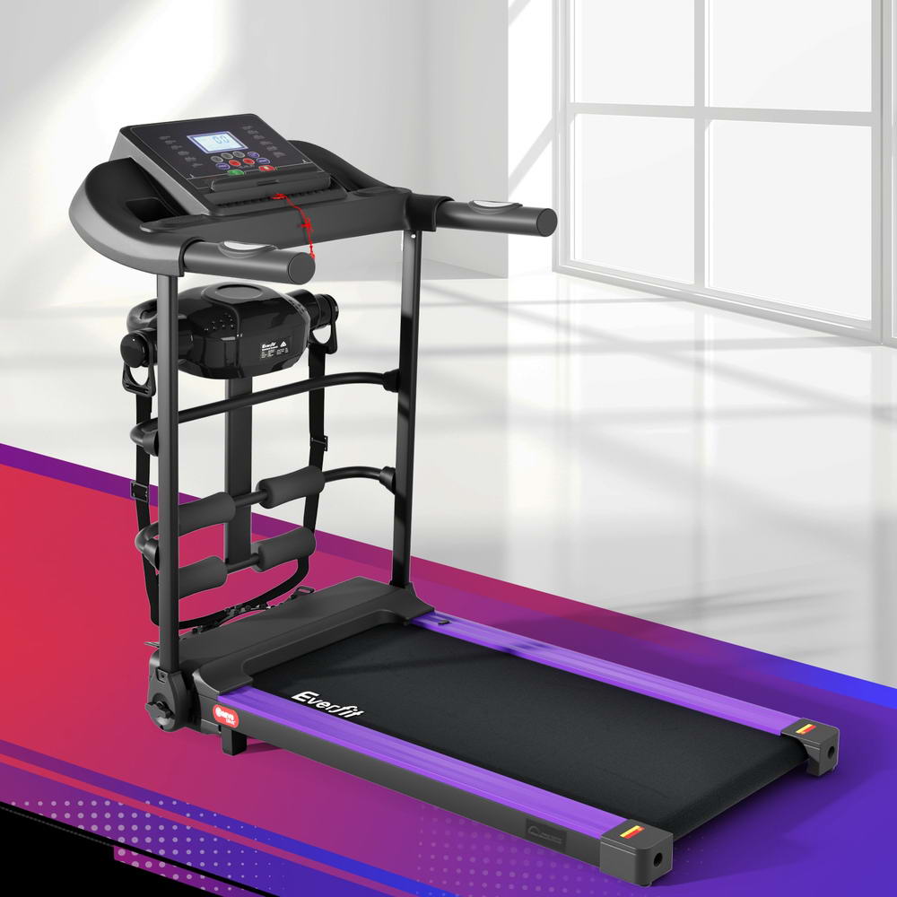 Everfit Treadmill Electric Home Gym Fitness Excercise Machine w/ Massager 400mm Australia