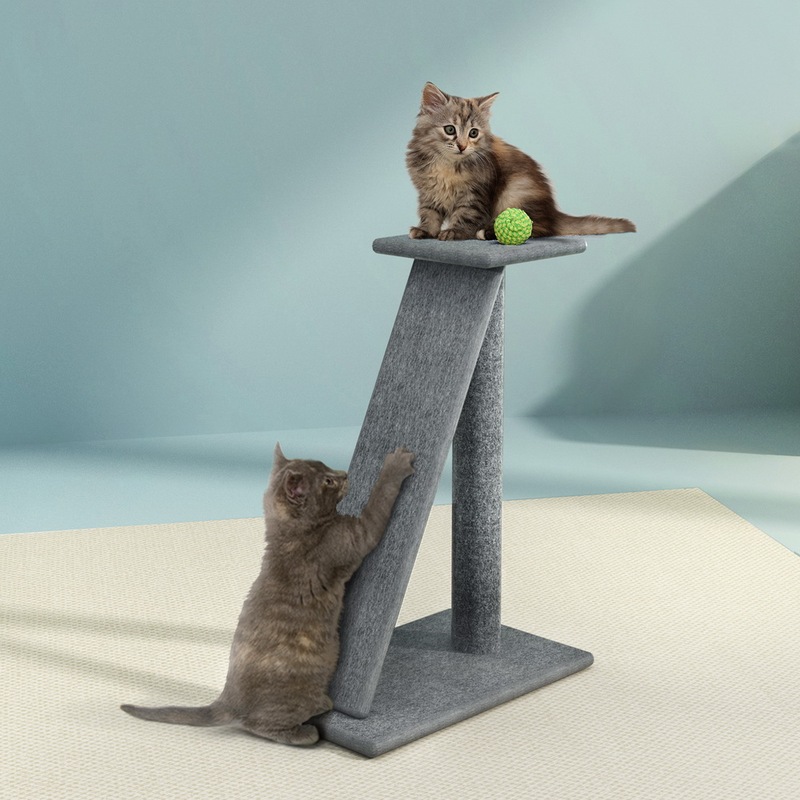 Buy i.Pet Cat Tree Tower 82cm Scratching Post Scratcher Wood Trees