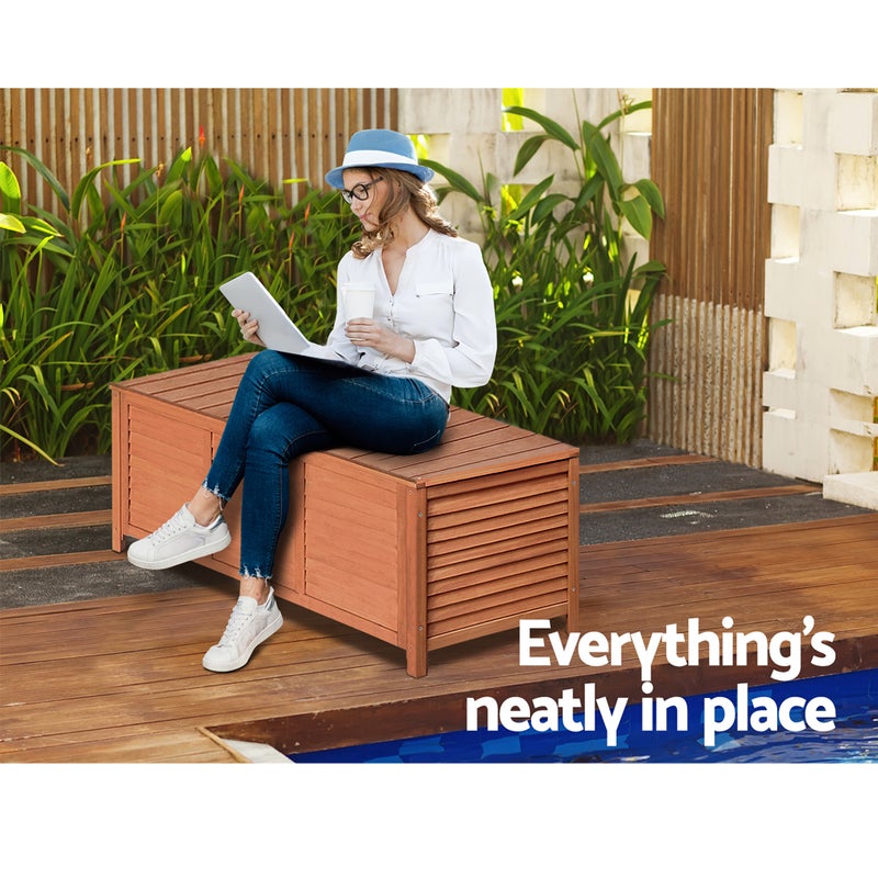 Outdoor Storage Bench Garden Chair Wooden Box Seat Chest Furniture Buy Outdoor Storage Boxes 9350062101568