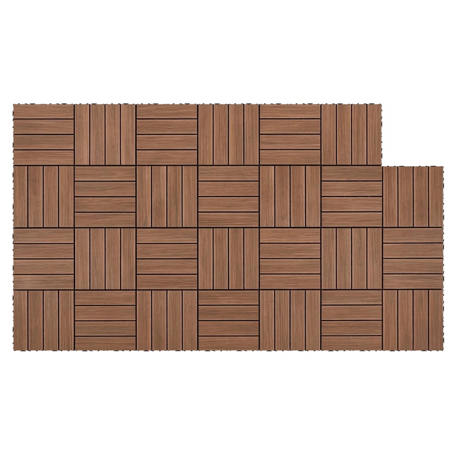 Gardeon 27PCS Wood Deck Tiles 30x30cm Interlocking Floor Tiles for Patio Balcony Garden