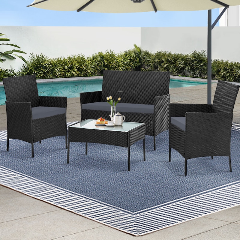 Gardeon 4-Piece Outdoor Furniture Set