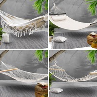 Gardeon Camping Hammock Chair Swing Bed Hanging Seat Outdoor Portable Hammocks