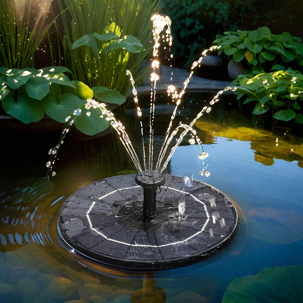 250L/H Gardeon Solar Pond Fountain Water Pump Submersible Floating Australia