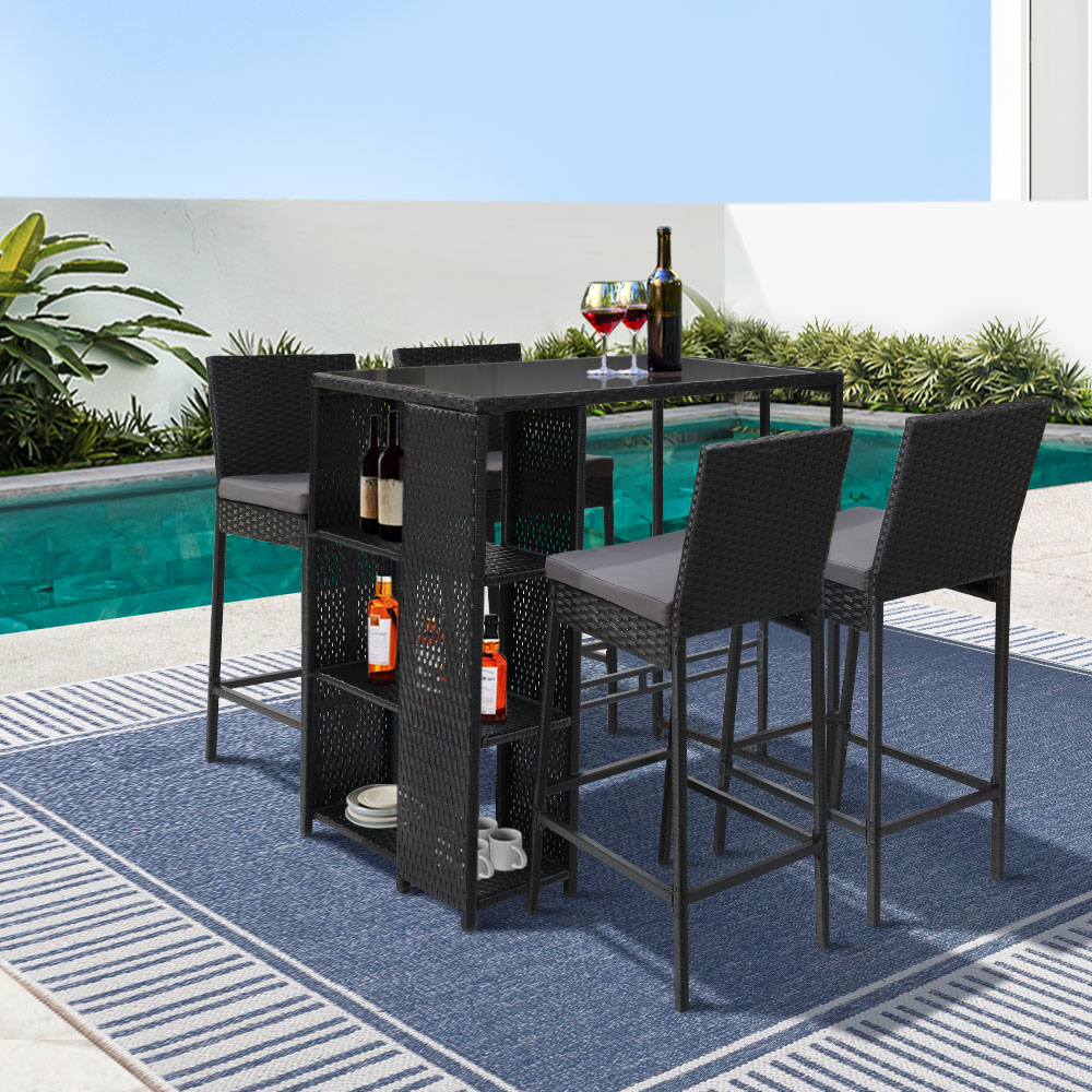 outdoor bar sets clearance