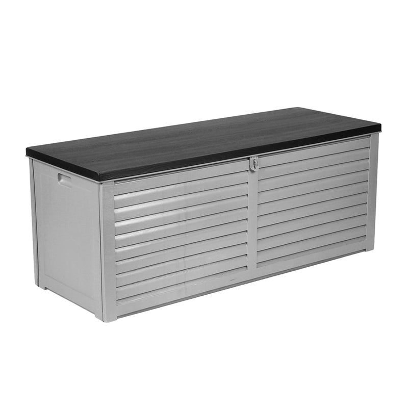 Gardeon Outdoor Storage Box 390l Bench, Outdoor Garden Tool Storage Box