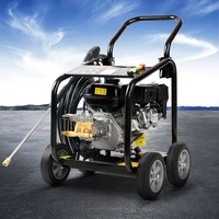 10HP Giantz 4800PSI Petrol High Pressure Washer Cleaner 20M Hose Gurney