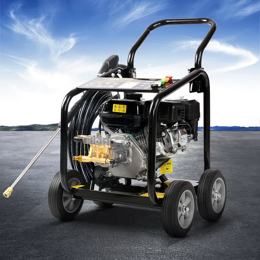 Giantz Petrol High Pressure Washer Cleaner 20M Hose Gurney