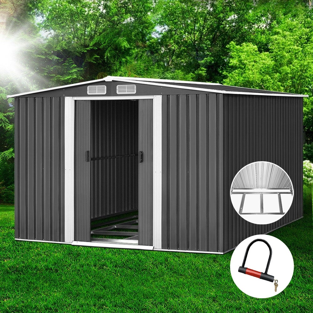 garden shed 2.6x3.1x2m storage sheds outdoor workshop