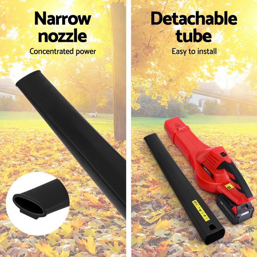 12000RPM Giantz 20V Cordless Leaf Blower Powerful Garden Electric Lawn Cleaner