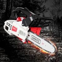 10" Bar Giantz 25cc Petrol Chainsaw E-Start Tree Pruning Chain Saw