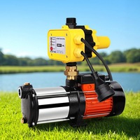 1800W Giantz Garden Water Pump High Pressure Multi Stage Tank Rain Irrigation Yellow