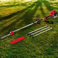 12" Bar Giantz 65CC Pole Chainsaw Chain Saw Petrol 5.6m Long Reach
