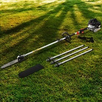 12" Bar Giantz 65CC Pole Chainsaw Petrol Saw Chain Tree Pruner Extended Spark Plug