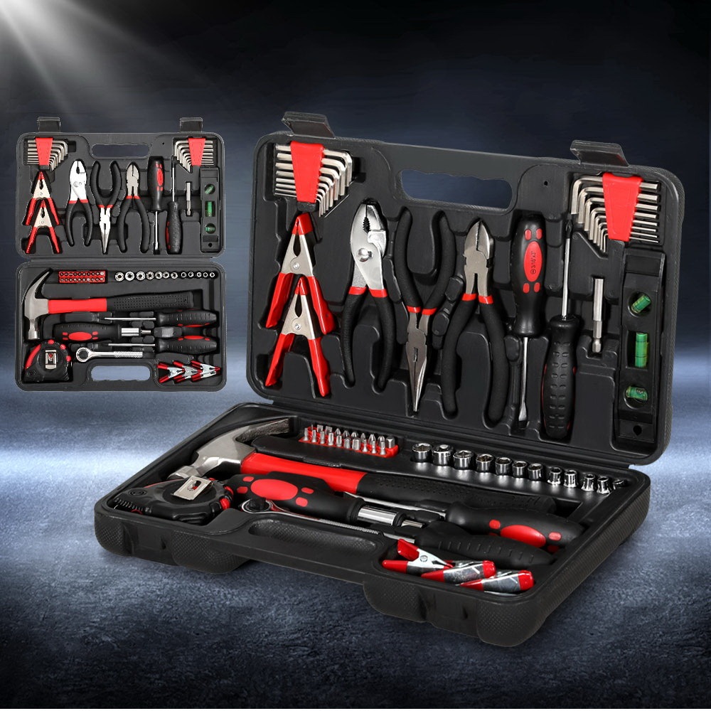 Giantz 70 Piece Tool Kit'set Box Household Toolbox Repair Hard Case Australia