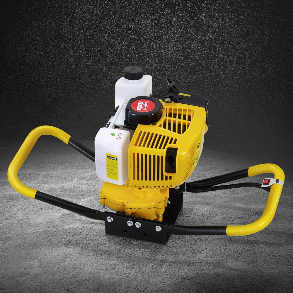 74CC Giantz Post Hole Digger Motor Only Petrol Engine Yellow Australia