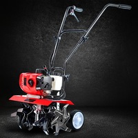 6 Blades Giantz 88CC Tiller Rototiller Garden Cultivator Soil Power Rotary Hoe