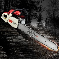 24" Bar Giantz Chainsaw Petrol 92CC 6.8HP Commercial E-Start Pruning Chain Saw