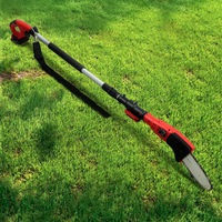20V Giantz Pole Chainsaw Cordless Chain Saw 8inch Bar Pruner Battery 2.7m Long Reach