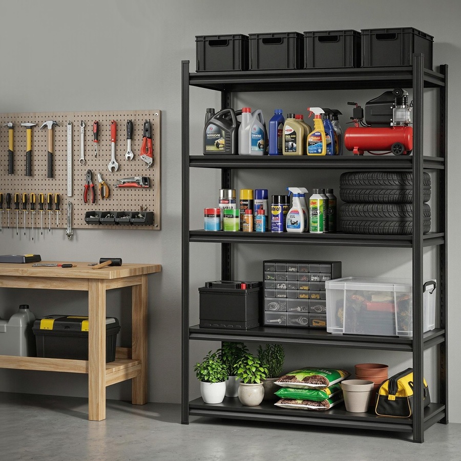 Buy Giantz Garage Shelving 1.8X1.2m Warehouse Rack Storage Shelves ...