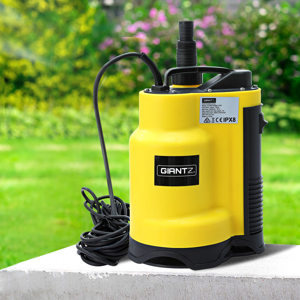 400W Giantz Garden Water Submersible Pump Dirty Bore Sewerage Tank Well Steel