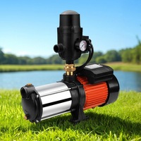 1800W Giantz Garden Water Pump High Pressure Multi Stage Tank Rain Irrigation Black
