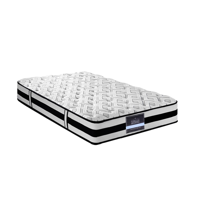 Buy Giselle Bedding KING SINGLE Super Firm Mattress Bed Size Pocket Spring Foam 24CM MyDeal