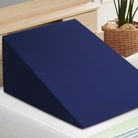 2x Cool Gel Pillow Giselle Wedge Cushion Blue