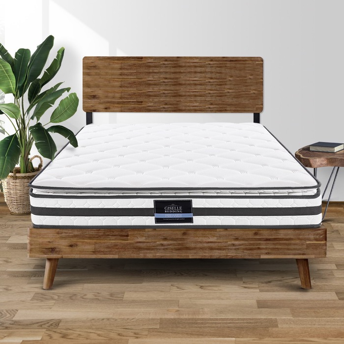 Advanced Latex Euro Top Pocket Spring Mattress 34cm MyDeal