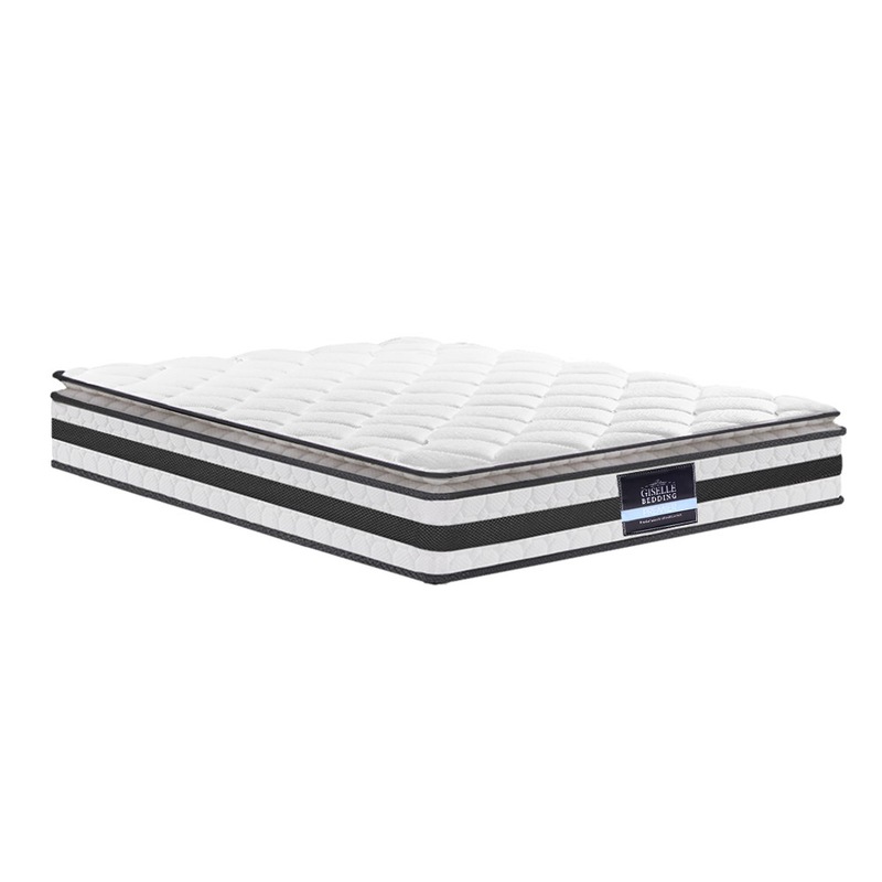 Buy Giselle Bedding 21cm Mattress Pillow Top Double MyDeal