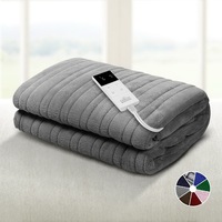 Giselle Bedding Electric Throw Rug Heated Blanket Washable