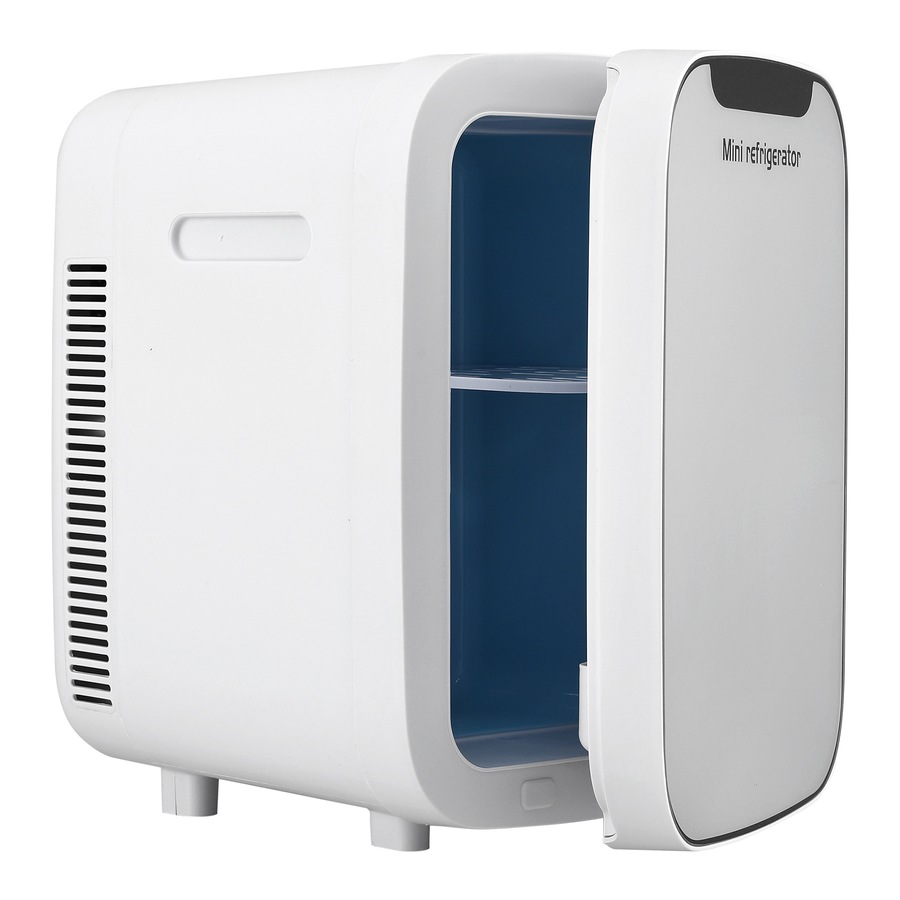 Glacio Mini Fridge Portable White Electric Cooler Warmer Car Office 12V 220V