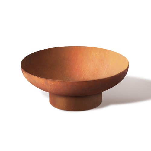 Fire Pit Granito Stone Base 40x15cm W/ Round Black Iron Bowl 59x12cm Buy Outdoor Fire Pits