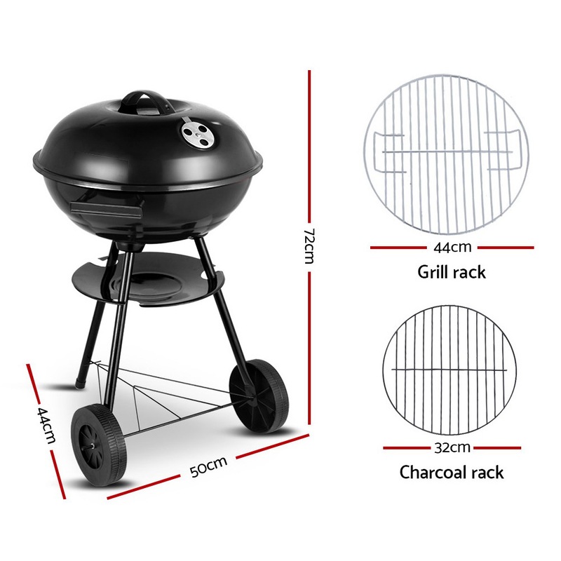 Grillz Kettle BBQ & Smoker Grill MyDeal
