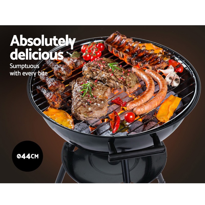 Grillz Kettle BBQ & Smoker Grill MyDeal