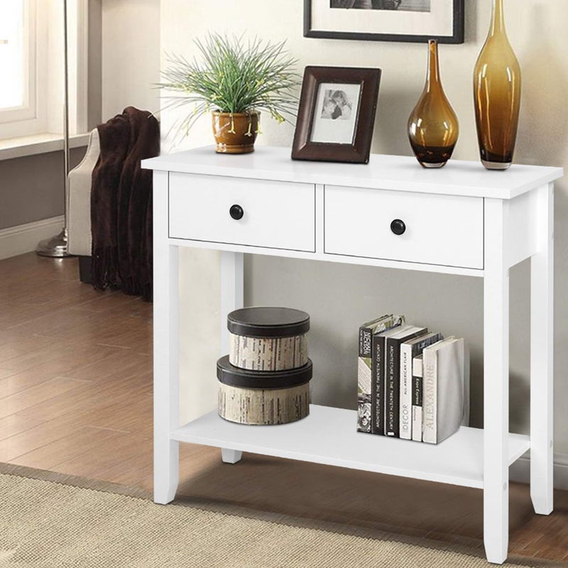 Hallway Console Table Hall Side Entry 2, Decor Therapy Console Table Gloss White